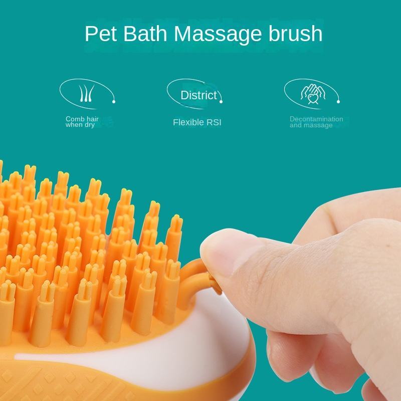 Dog Cat Bath Brush