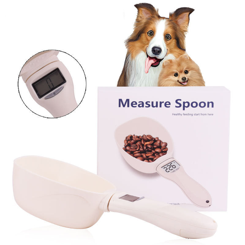 Smart Weighing Pet Food Shovel