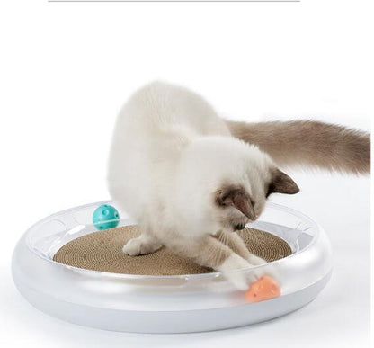 Multi-function cat scratching cat claw