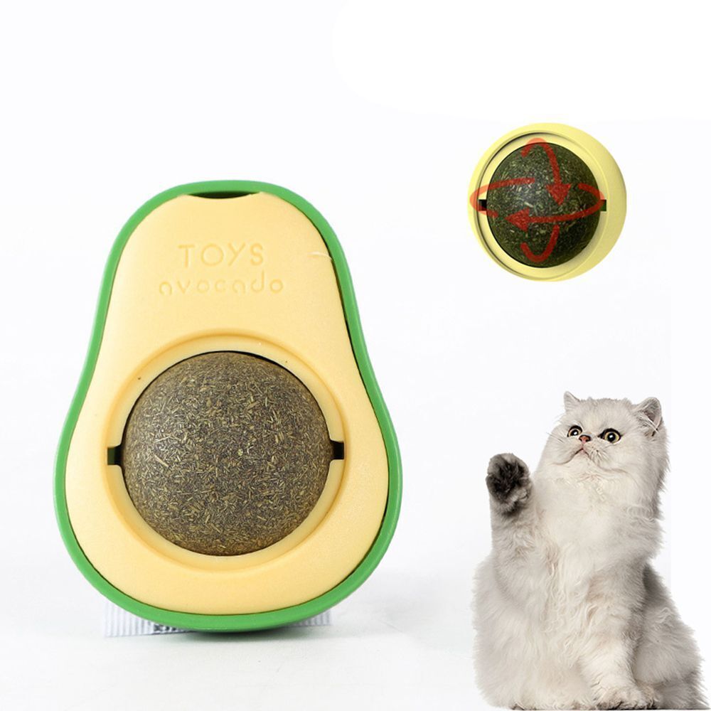 Cute Avocado Catnip Toys Cat