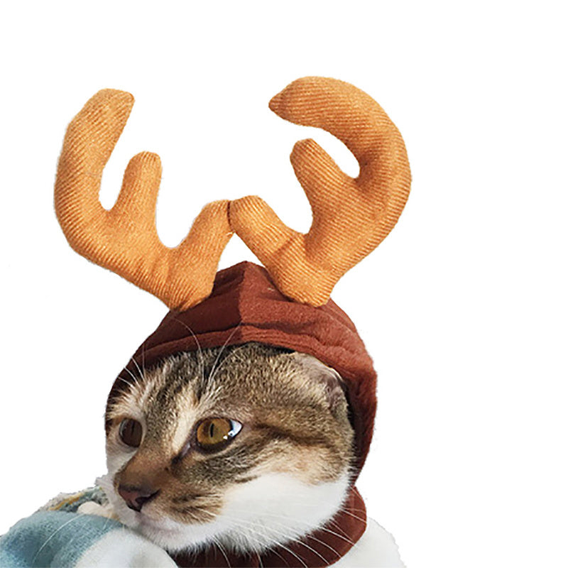 Cute Dog Cat Costume Christmas Cloak