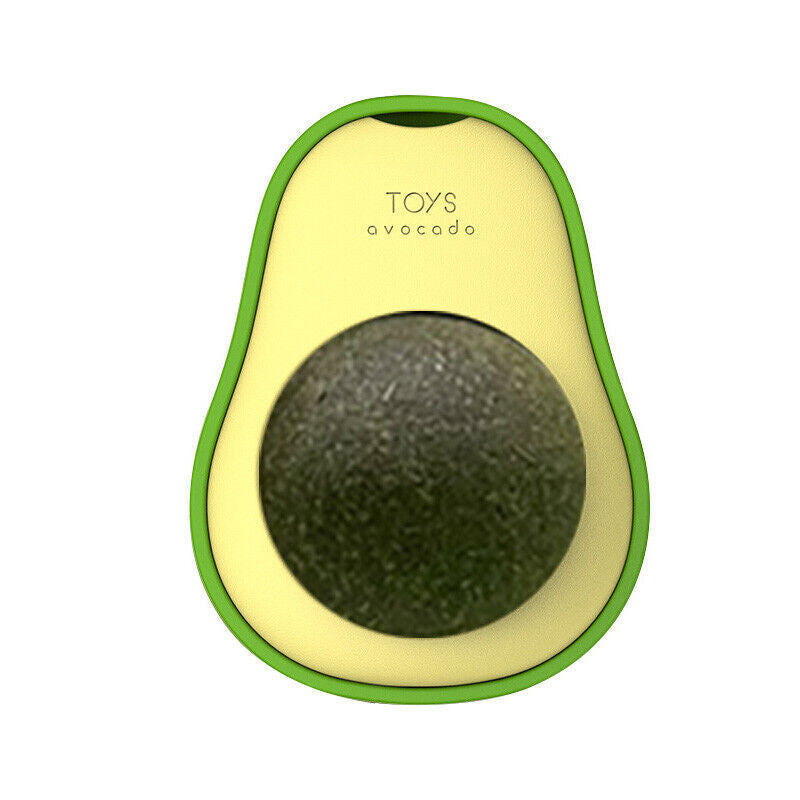 Cute Avocado Catnip Toys Cat